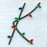 Christmas Lights Letter K - 3 inch