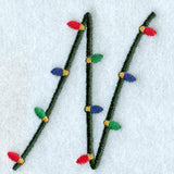 Christmas Lights Letter N - 3 inch