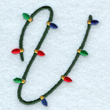 Christmas Lights Letter V - 3 inch