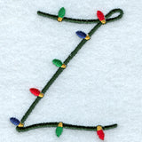 Christmas Lights Letter Z - 3 inch