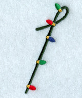 Christmas Lights Number 1 - 3 inch