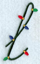 Christmas Lights Lower Case l - 3 inch