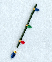 Christmas Lights Symbol ! - 3 inch