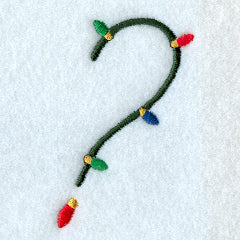 Christmas Lights Symbol ? - 3 inch