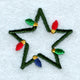 Christmas Lights Symbol * - 3 inch
