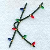 Christmas Lights Letter K - 3 inch