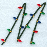 Christmas Lights Letter M - 3 inch