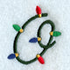 Christmas Lights Lower Case o - 3 inch