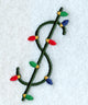 Christmas Lights Symbol $ - 3 inch