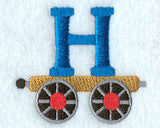 Train Letter H - 2.5 inch