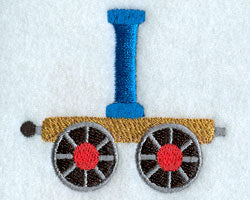 Train Letter I - 2.5 inch