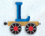 Train Letter L - 2.5 inch