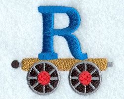 Train Letter R - 2.5 inch