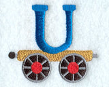 Train Letter U - 2.5 inch