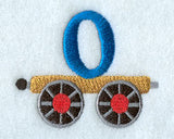 Train Number 0 - 2.5 inch