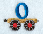 Train Number 0 - 2.5 inch