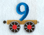 Train Number 9 - 2.5 inch