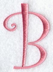 Curlz Capital Letter B - 3 inch