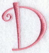 Curlz Capital Letter D - 3 inch