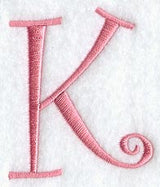 Curlz Capital Letter K - 3 inch