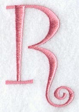 Curlz Capital Letter R - 3 inch