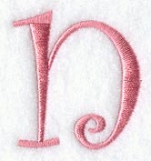 Curlz Lower Case n - 3 inch