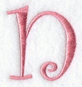 Curlz Lower Case n - 3 inch