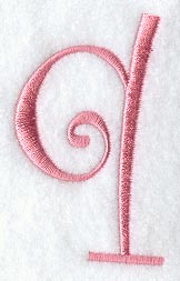 Curlz Lower Case q - 3 inch