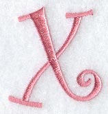 Curlz Lower Case x - 3 inch