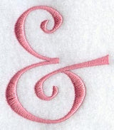 Curlz Punctuation Ampersand - 3 inch