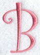 Curlz Capital Letter B - 3 inch