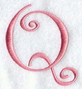 Curlz Capital Letter Q - 3 inch