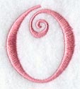 Curlz Lower Case o - 3 inch