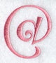 Curlz Punctuation At Symbol - 3 inch