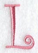 Curlz Capital Letter L - 3 inch