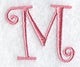 Curlz Capital Letter M - 3 inch