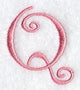 Curlz Capital Letter Q - 3 inch