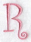Curlz Capital Letter R - 3 inch