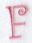 Curlz Capital Letter F - 3 inch