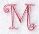Curlz Capital Letter M - 3 inch