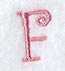 Curlz Capital Letter F - 3 inch