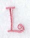 Curlz Capital Letter L - 3 inch
