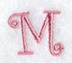 Curlz Capital Letter M - 3 inch