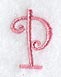 Curlz Capital Letter P - 3 inch