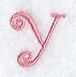 Curlz Capital Letter Y - 3 inch