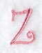Curlz Capital Letter Z - 3 inch