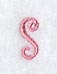 Curlz Lower Case s - 3 inch