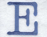 Courier Upper Case Letter E - 3 Inch