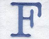 Courier Upper Case Letter F - 3 Inch
