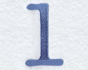 Courier Number 1 - 3 Inch